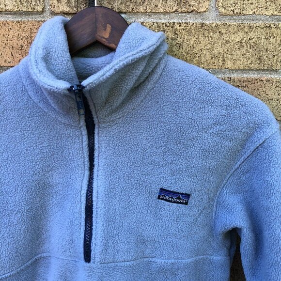 Vintage 90s Patagonia Half Zip Fleece Jacket XS - Picture 7 of 8